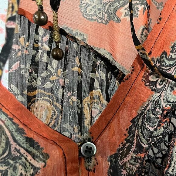 Free People Movement by Free People Flowing Printed Maxi Top Tunic Dress - Picture 14 of 14